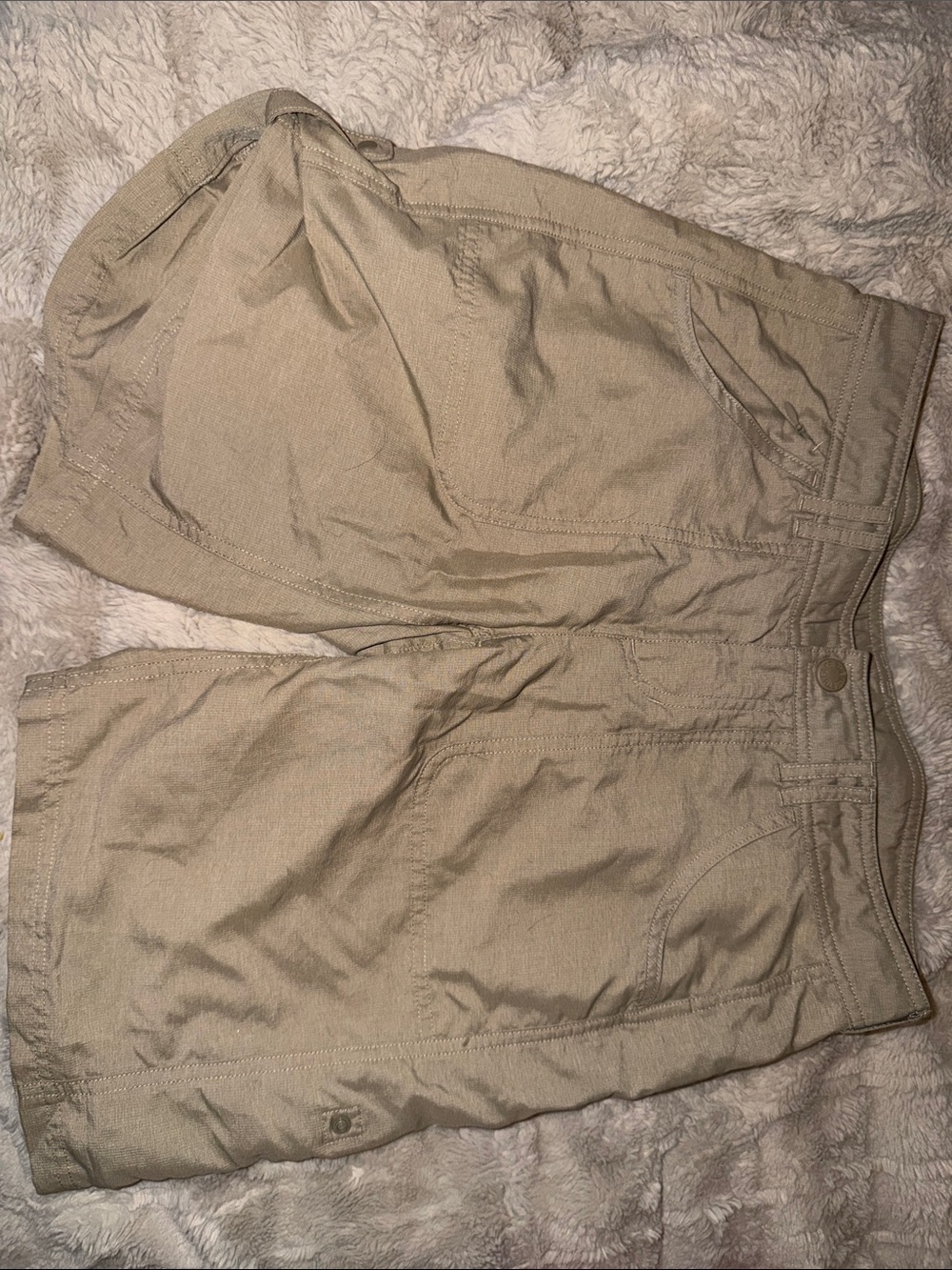 The North Face Hiking Shorts in Tan Beige